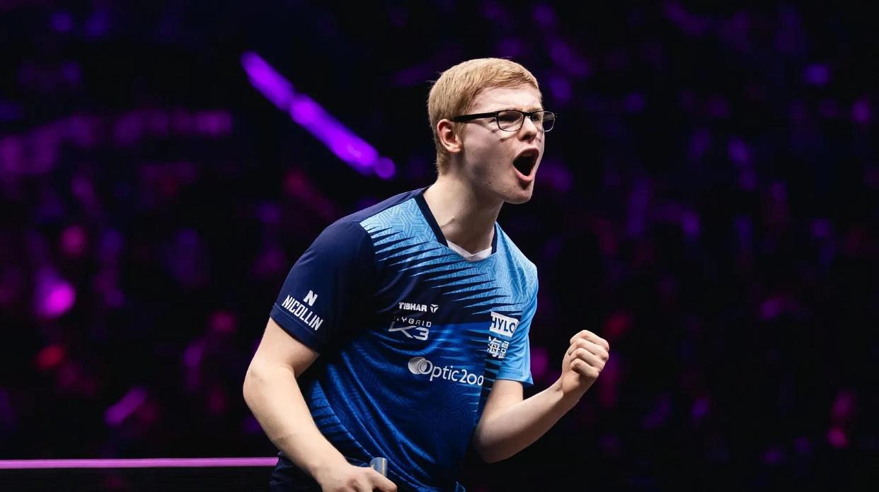 中国乒乓球队绝地反击英国乒乓球队，奥恰洛夫爆发神勇